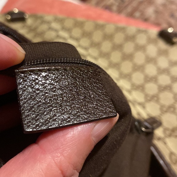 GUCCI ABBEY Monogram Canvas Hobo Bag - Picture 8 of 14